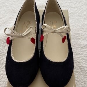 Bonpoint Beige and White Branded Shoe Box